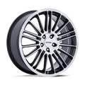P1D 17X8 5X112 72 +40 G-BLK MACH | Petrol