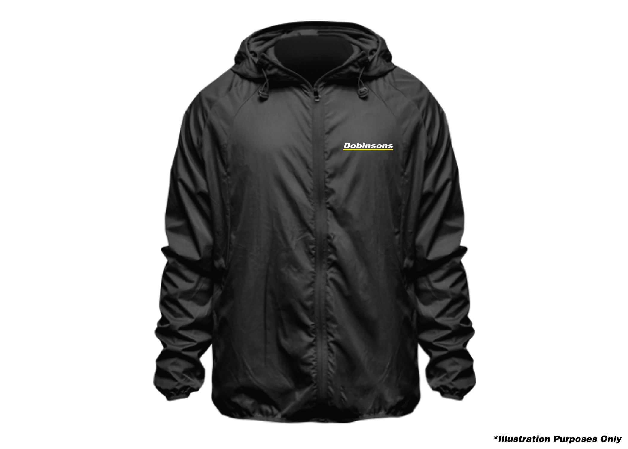 Dobinsons Dobinsons Black Logo Wind Breaker (PG00-2322)