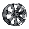 PR113GC 22X9 6X5.5 78.1 G-BLK CHR-ACC 24 | Performance Replicas