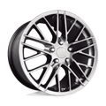 PR121H 18X9.5 5X4.75 70.7 H-SLV-DRK 56MM | Performance Replicas