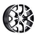 Performance Replicas PR169BM 20X9 6X5.5 78.1 G-BLK MCH-SPK 27