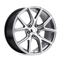 Performance Replicas PR181HM 20X10 5X5.0 71.5 H-SLV MACH 50MM