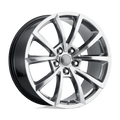 Performance Replicas PR184H 20X10 5X5.0 71.5 H-SLV-DRK 50MM