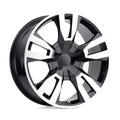 Performance Replicas PR188BM 24X10 6X5.5 78.1 G-BLK MCH-FC 31