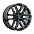 PR196SB 22X9 6X5.5 78.1 S-BLK 24MM | Performance Replicas