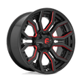 Fuel 1PC D712 RAGE 24X12 5X5.0/5.5 87.1 NLQ -44MM