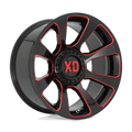 XD854 20X10 6X135/5.5 GBLK MILL RTCC -18 | XD
