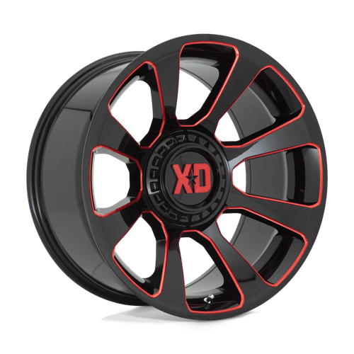 XD854 20X10 6X135/5.5 GBLK MILL RTCC -18 | XD