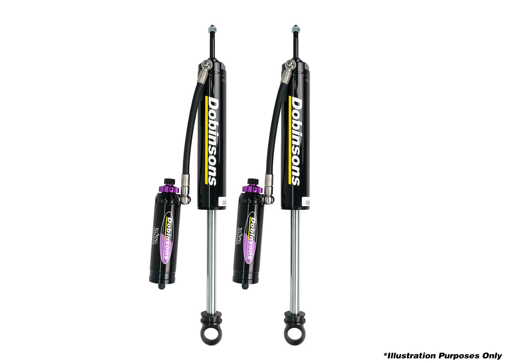 Dobinsons MRR 3 Way Adjustable Monotube Reservoir Shock 2.2" - MRA57-A618