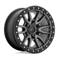 Fuel 1PC REBEL 16X8 6X5.5 106 +1 M-GMTL-BLK-RG
