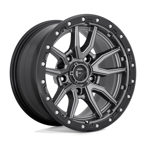 Fuel 1PC REBEL 17X9 5X5 71 -12 M-GMTL-BLK-RG