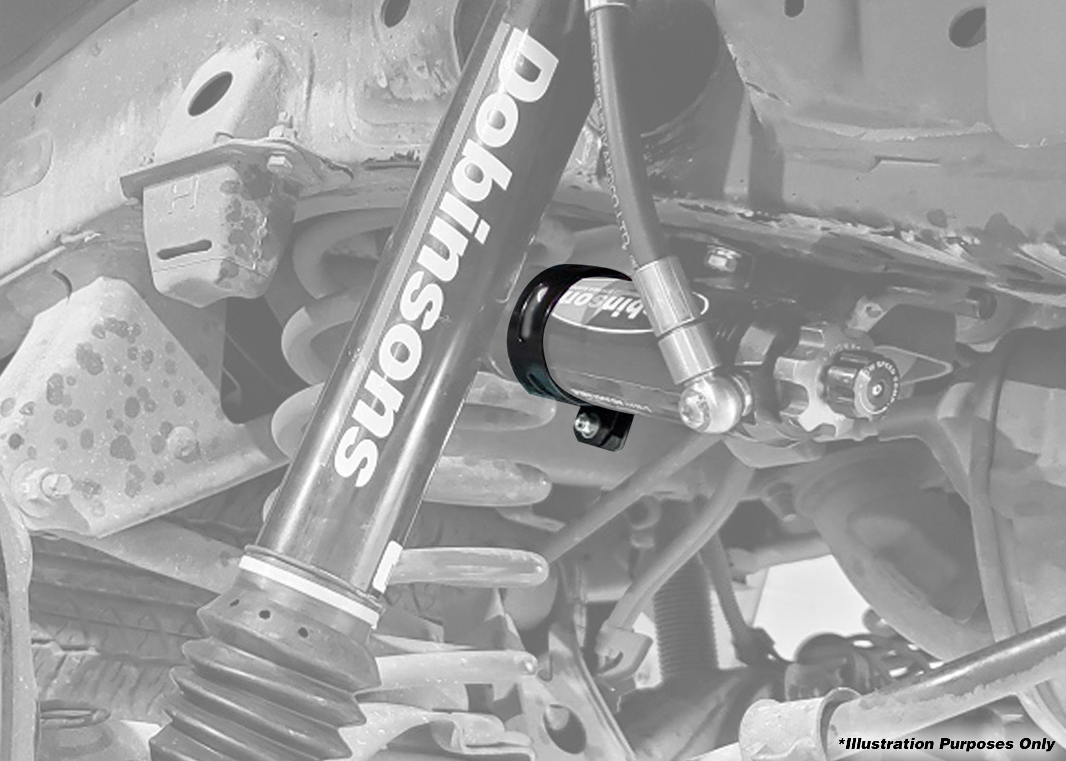 Dobinsons Reservoir Mount Kit For Rear Of Prado/fj Cruiser/4runner/gx - Under Chassis Mount - RM59-014