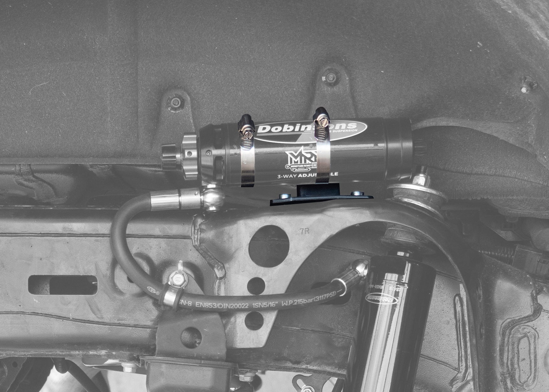 Dobinsons Reservoir Mount Kit For Rear Land Cruiser 300 Series - RM59-050