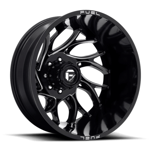 Fuel 1PC RUNNER DRW 20X8.25 8X210 -221 NBL (DR)
