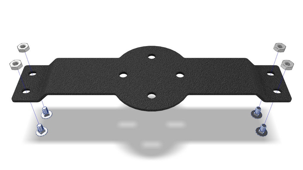 Prinsu Rotopax Mount – Dual Crossbar Mount