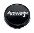 AR SNAP IN CAP GLOSS BLACK | American Racing
