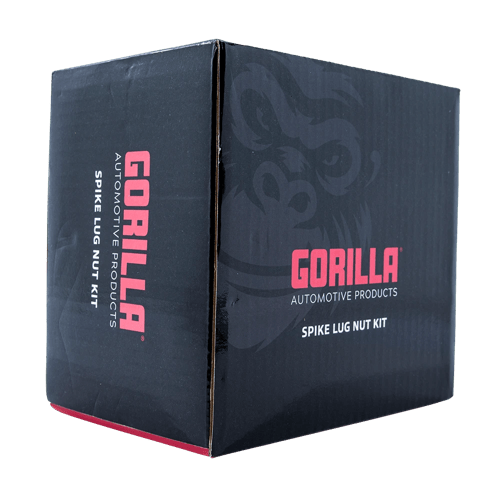 5 LUG 14-1.50 SHORT SPIKE KIT RED | Gorilla Automotive