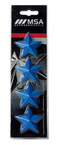 MSA STAR LOGO - BLUE (4PK) - MSA WHEELS | MSA Offroad Wheels