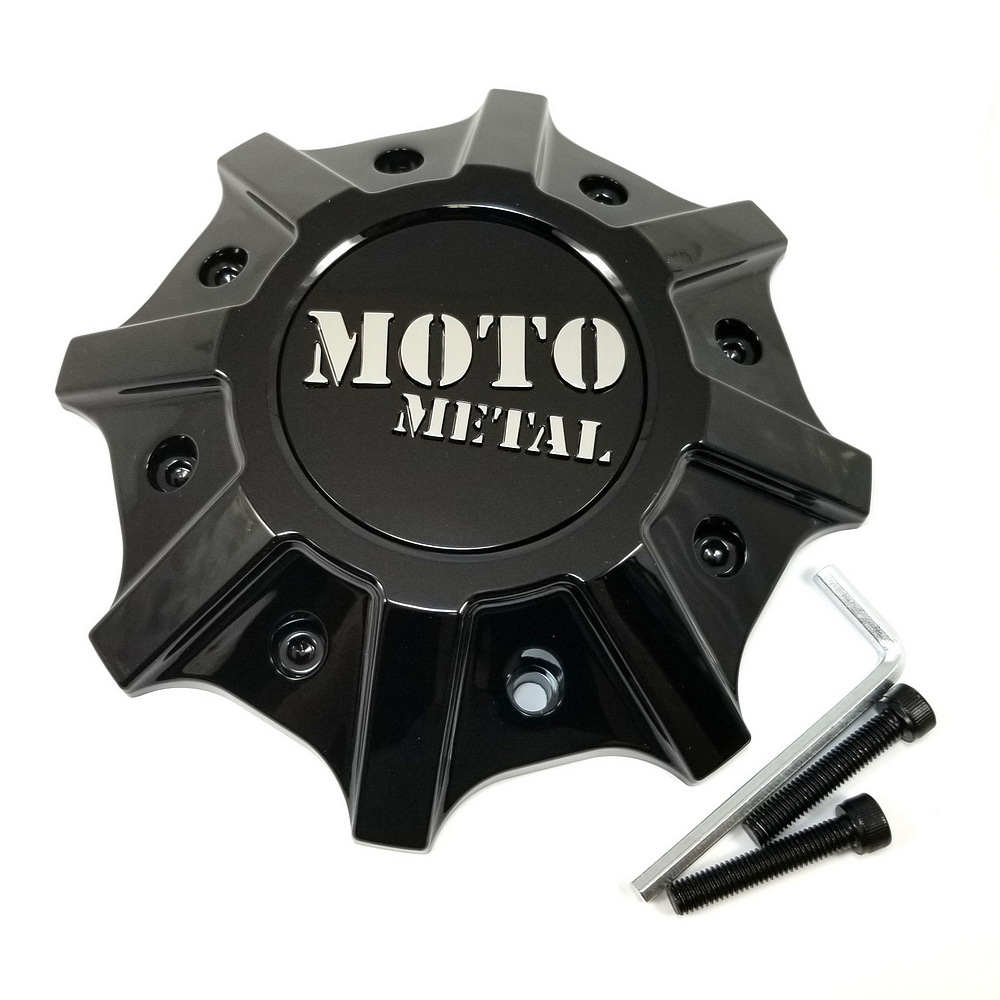 MOTO CAP (20X9 +18 ONLY) - GLOSS BLACK | Moto Metal