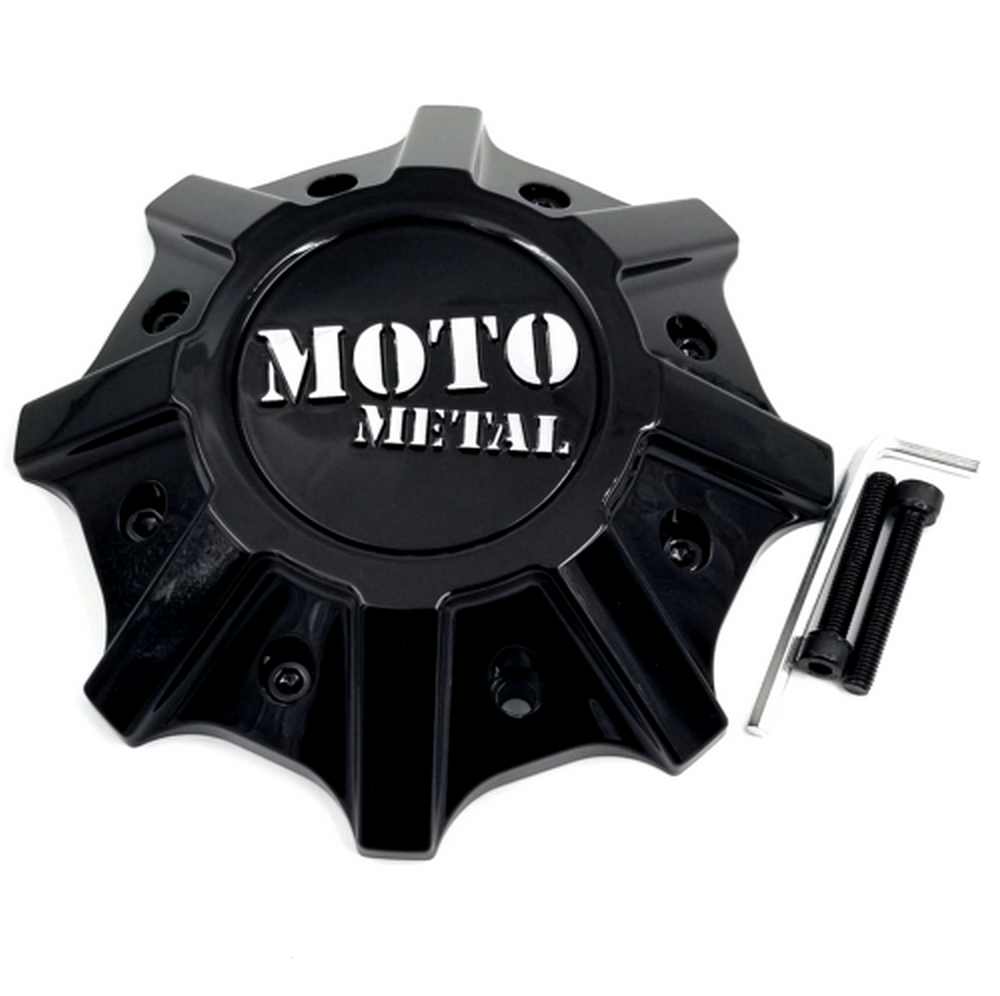 MOTO CAP (EXCL 20X9 +18) - GLOSS BLACK | Moto Metal