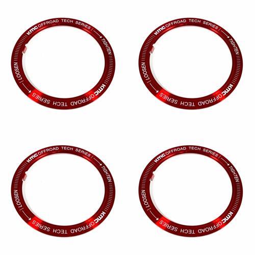 KM100/101/102 CAP RING - RED | KMC