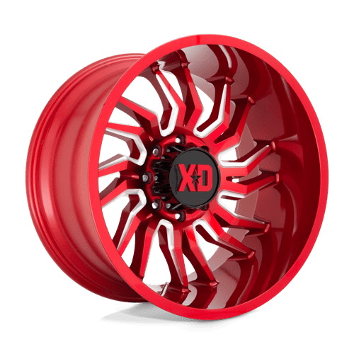 XD858 22X12 8X6.5 CANDY RED MILLED -44MM | XD