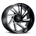 Tuff TU T1B 20X10 8X170 -23 125 G-BLK MILLD