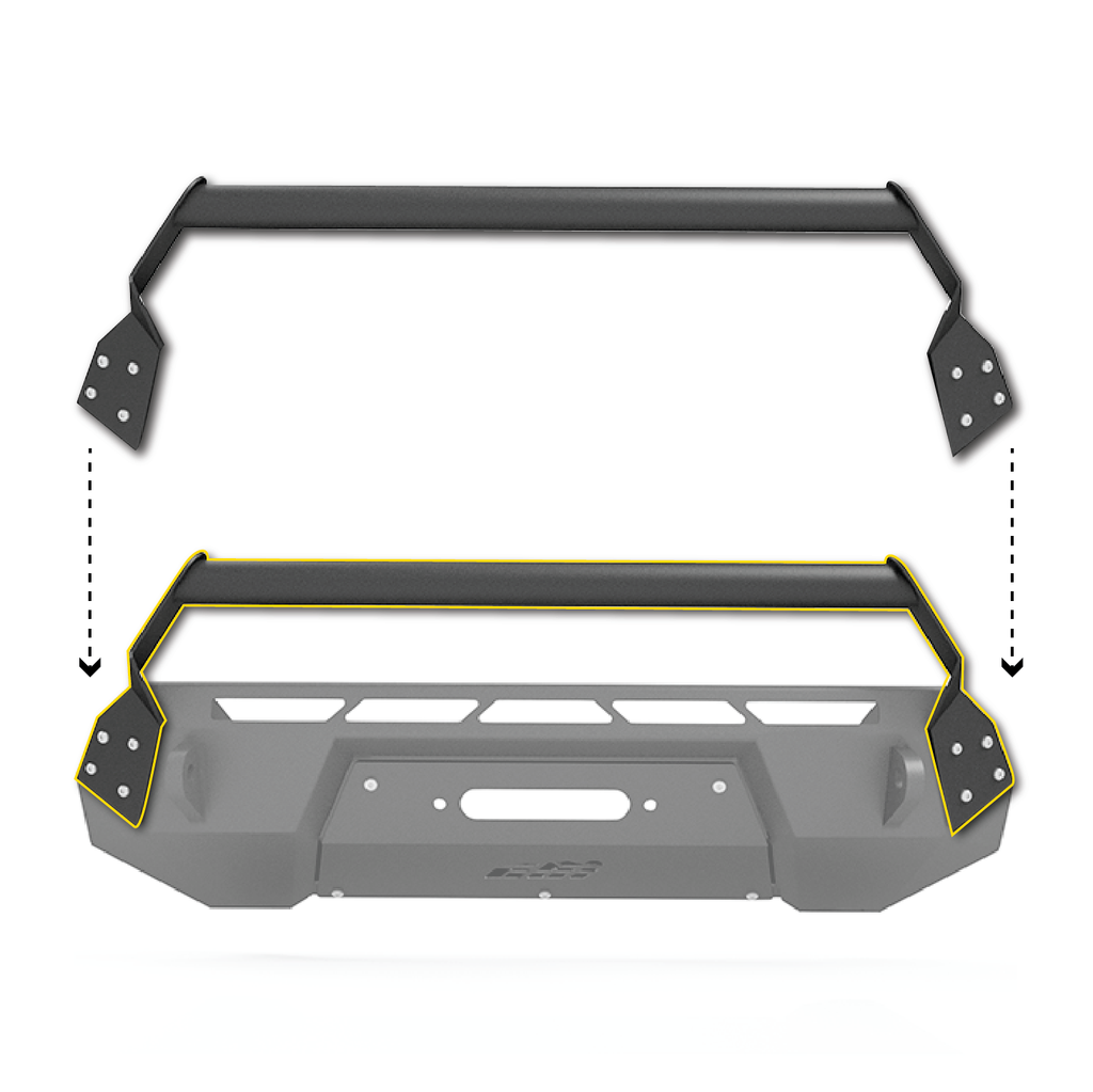 Toyota Tacoma Covert Bolt-on Bull Bar | 2016-2023