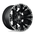 VAPOR 18X9 5X4.5/5.0 78 -12 M-BLK GT | Fuel 1PC