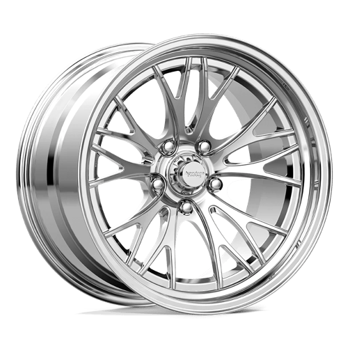 VF543 2PC 17X7 5X4.5 72.6 4.00BS POL | American Racing Forged