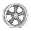 VNCL205 17X11 5X4.5 TT-GRY/POL 6.0BS | American Racing Vintage