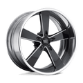 VN472 20X11 5X5 G-BLK/MILL 4.00BS 78.3 | American Racing Vintage