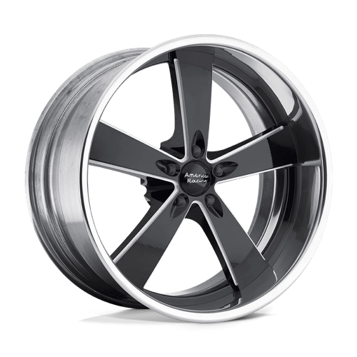 VN472 20X11 5X5 G-BLK/MILL 4.00BS 78.3 | American Racing Vintage