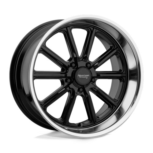 VN507 20X9.5 5X4.5 G-BLK DIA LP 0MM | American Racing Vintage