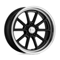 VN510 18X8 5X4.75 G-BLK DIA LP 0MM | American Racing Vintage