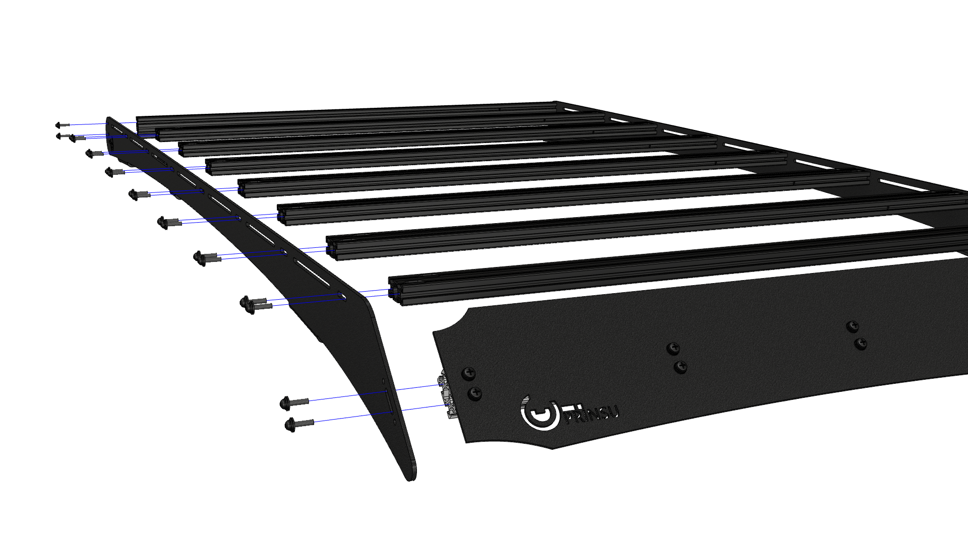 Subaru Forester Prinsu Roof Rack | 2019-2022