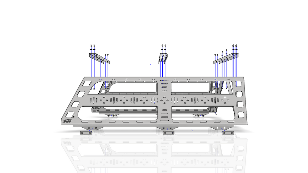 Ford F150 Cab Height Bed Rack (5’6” bed length) | 2004-2022