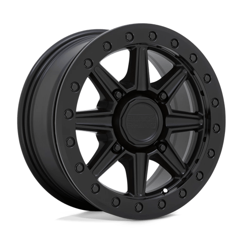 WEBB BL UTV 15X7 4X110 +36 80 M-BLK | Black Rhino Hard Alloys - UTV