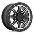 Black Rhino Hard Alloys - UTV WEBB UTV 15X7 4X136 +51 106 G-BLK MCH