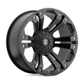 XD778 MONSTER 18X9 5X5/135 M-BLK -12MM | XD