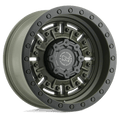 Black Rhino Hard Alloys BR ABRAMS 20X9.5 5X127 -18 71 OD GRN