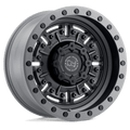 BR ABRAMS 20X9.5 5X127 -18 71 TXT M-GM | Black Rhino Hard Alloys