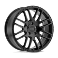 P6A 17X7.5 4X100 72.1 +40 M-BLK | Petrol