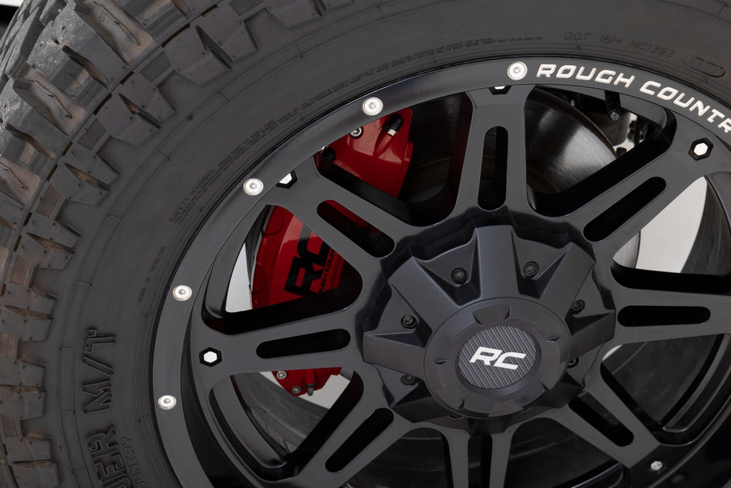 Caliper Covers | Rear | Red | Sport | Jeep Wrangler JL (18-26)/Wrangler Unlimited (18-26)