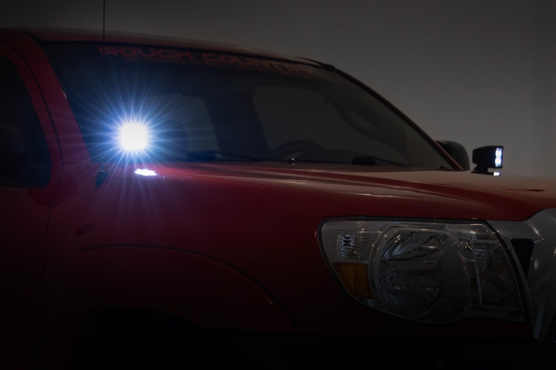 LED Light Kit | Ditch Mount | 2" Spectrum Pair | Spot | Toyota Tacoma (05-15)