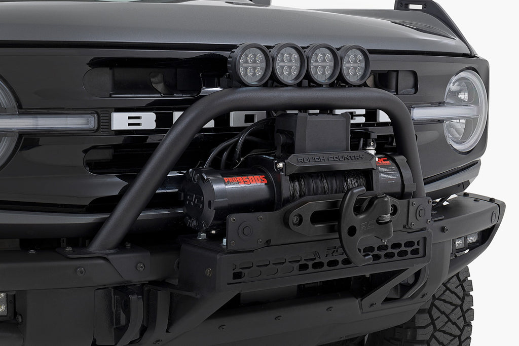 Safari Bar | 6.5 Inch Round LED | OE Modular Steel | Ford Bronco 4WD (21-26)