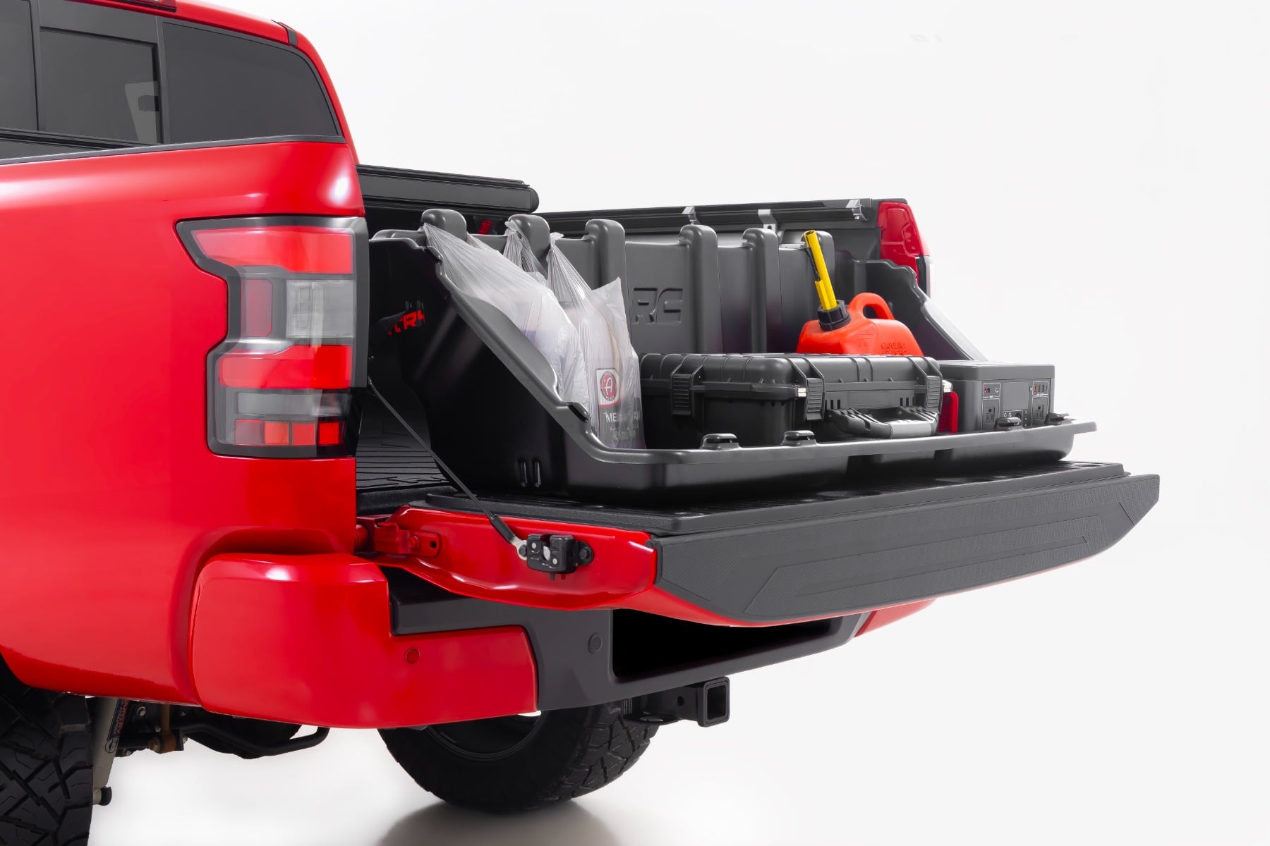 Truck Bed Cargo Storage Box | Easy Access | Mid Size 52.5" | Fits Mid-Sized Trucks