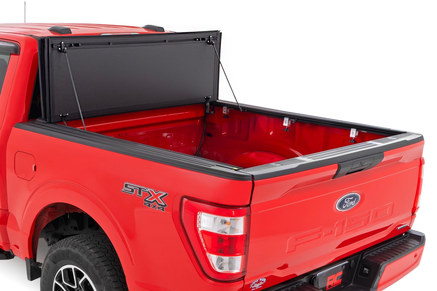 Hard Tri-Fold Flip Up Bed Cover | 5'7" Bed | Ford F-150 2WD/4WD (2015-2020)