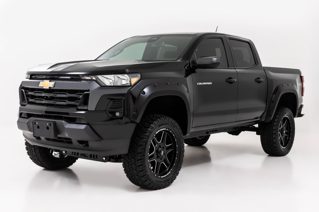 Pocket Fender Flares | GAZ Summit White | Chevy Colorado 2WD/4WD (2023-2026)