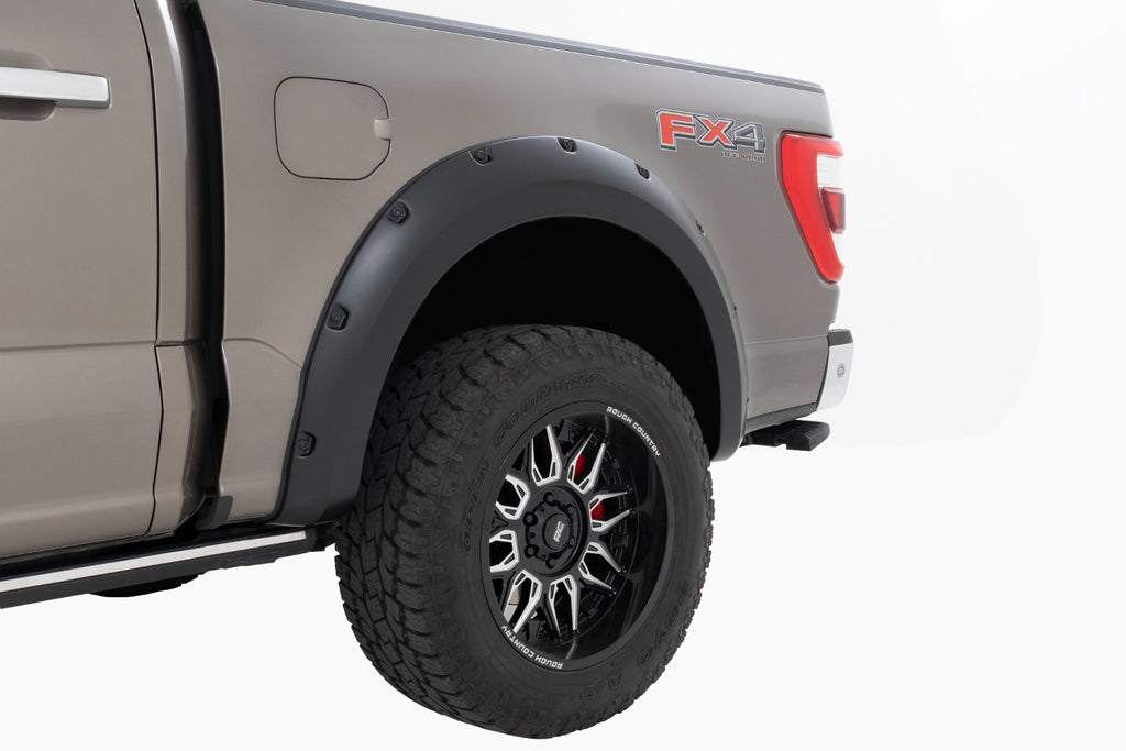 Pocket Fender Flares | UM Agate Black | Ford F-150 2WD/4WD (2021-2026)